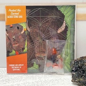 New Protect the Sacred | Sacred Stone Mini Crystal Grid | Crystal | Crystal Grid